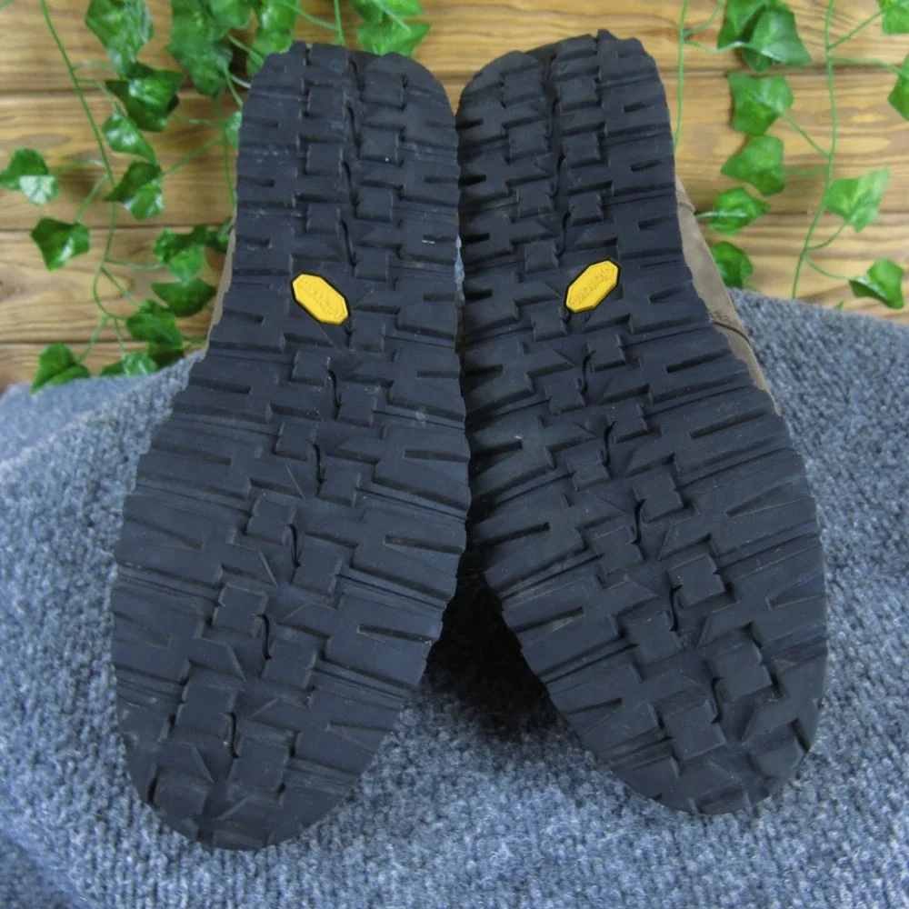 5.11 Mission Ready Men's 7 Brown Leather Chukka Boots Lace-Up Vibram Comfort‎